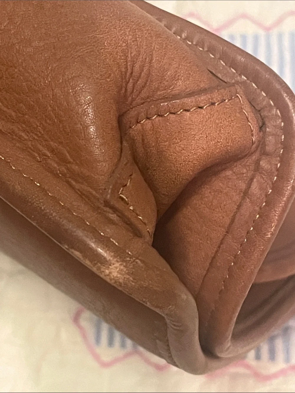 Schlesinger’s Brown Leather Briefcase w/ interchangeable & Detachable Strap